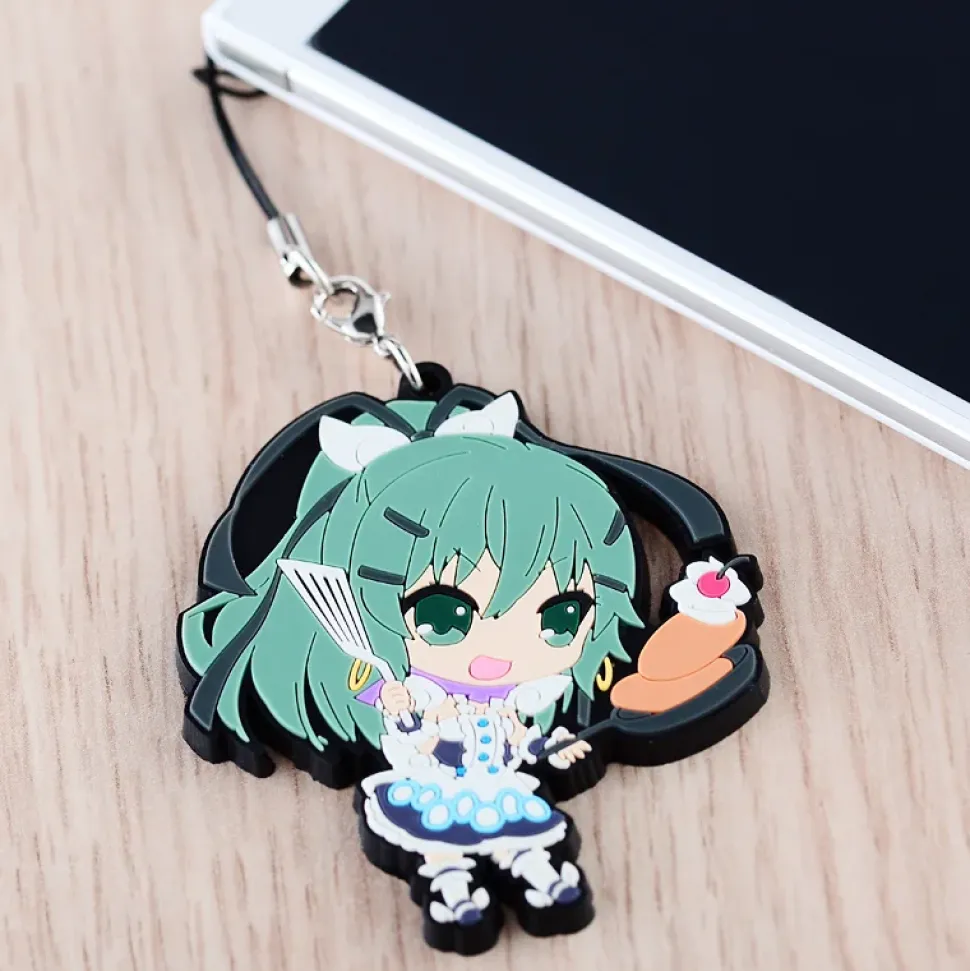 The Guided Fate Paradox - Kuroiel Rubber Character Strap