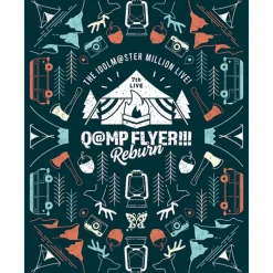 The Idolm@ster Million Live! 7th Live Q@mp Flyer!!! Reburn Live Blu-ray Limited Edition (5-Disc Set)