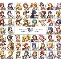 THE IDOLM@STER MILLION THE@TER WAVE 01 Flyers!!! w/ Blu-ray