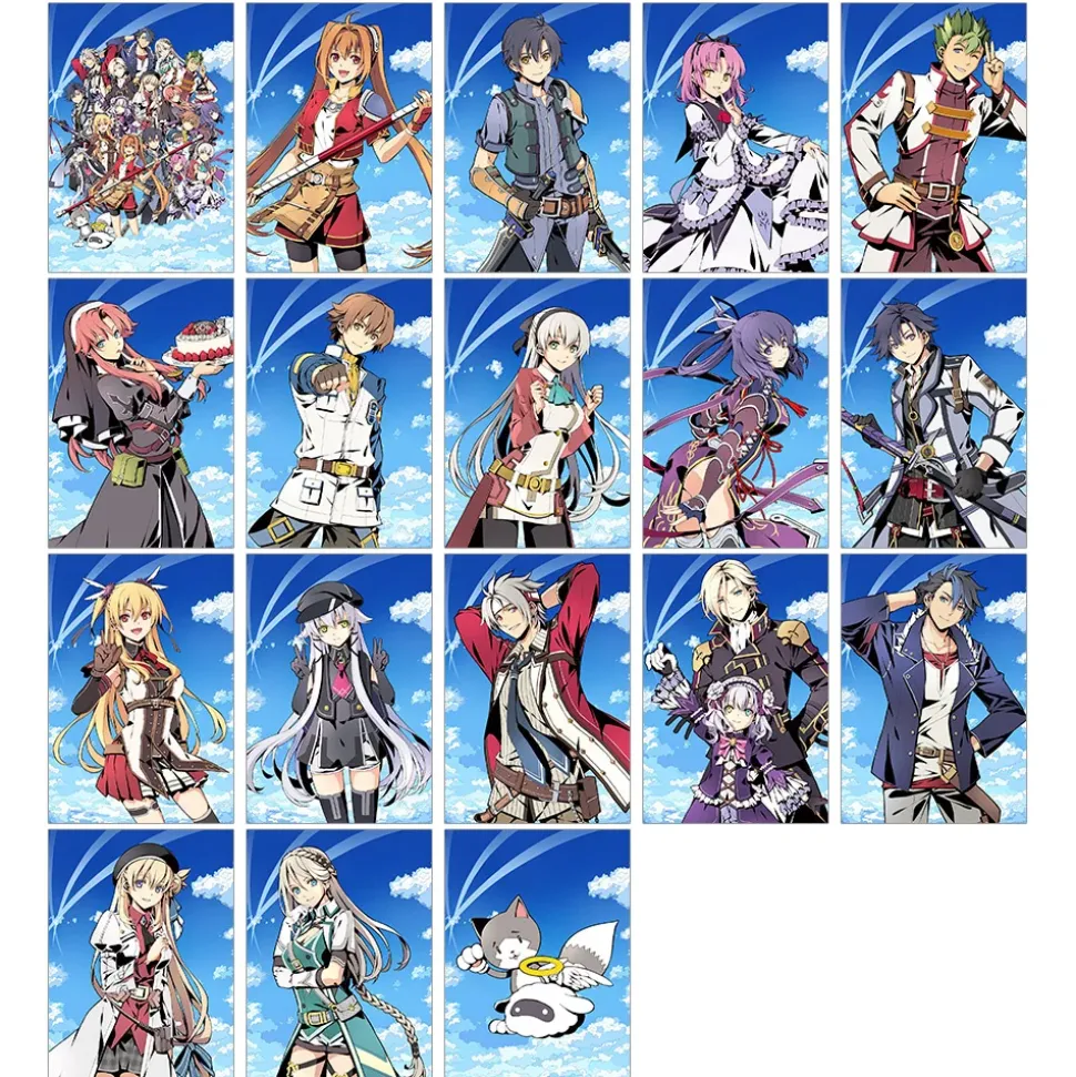 The Legend of Heroes: Trails Series 20th Anniversary Art Collect Card Box Set