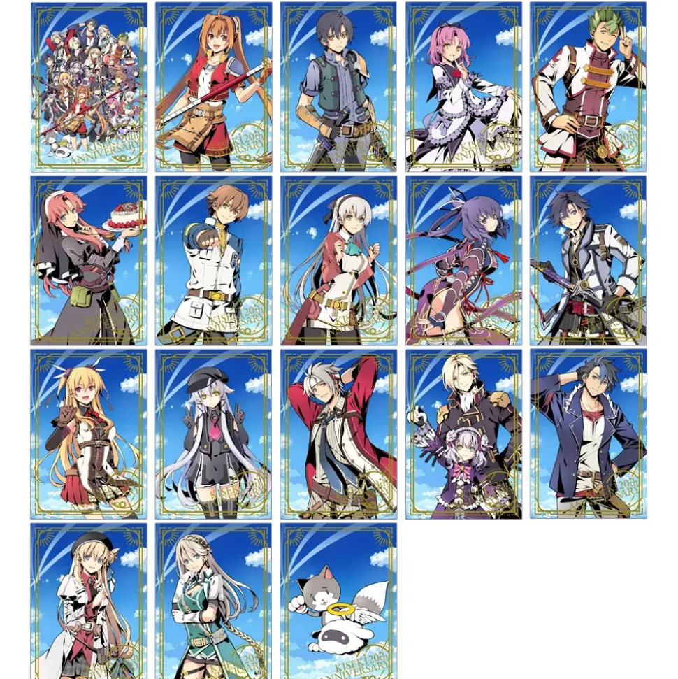The Legend of Heroes: Trails Series 20th Anniversary Art Collect Card Box Set