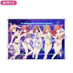 The Quintessential Quintuplets Specials 2 Premium B3 Tapestry Swimsuit Night Pool Group