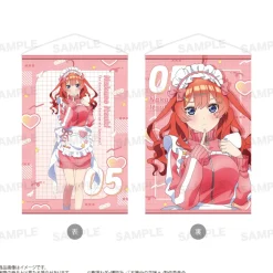 The Quintessential Quintuplets Specials 2 Double-Sided Tapestry Itsuki Nakano: Jersey Maid Ver.