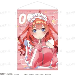 The Quintessential Quintuplets Specials 2 Double-Sided Tapestry Itsuki Nakano: Jersey Maid Ver.