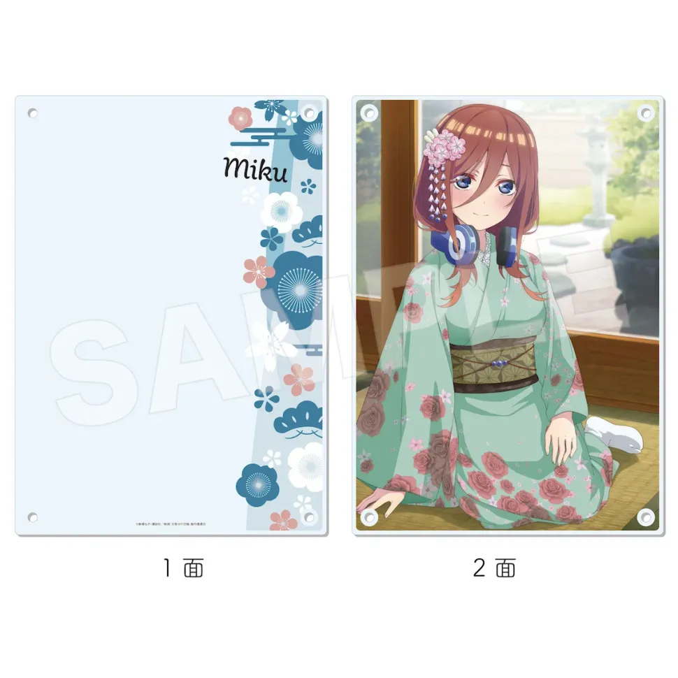 The Quintessential Quintuplets ∬ Acrylic Board Miku (Re-run)