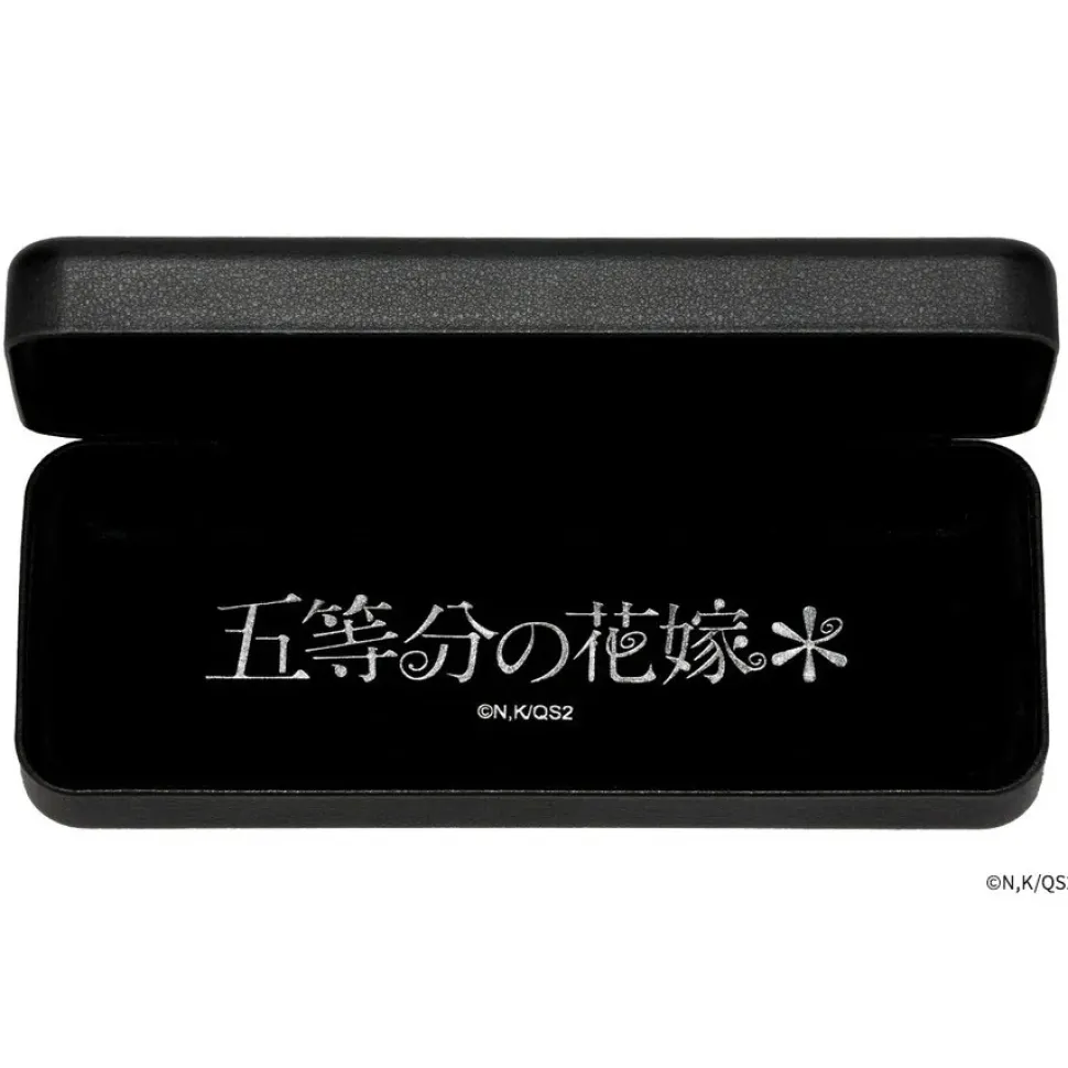 The Quintessential Quintuplets Specials2 Glass Frame w/ Original Eyeglass Case & Cleaning Cloth Set Nino Nakano Model