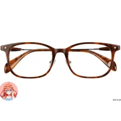 The Quintessential Quintuplets Specials2 Glass Frame w/ Original Eyeglass Case & Cleaning Cloth Set Itsuki Nakano Model
