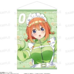 The Quintessential Quintuplets Specials 2 Double-Sided Tapestry Yotsuba Nakano: Jersey Maid Ver.