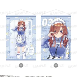The Quintessential Quintuplets Specials 2 Double-Sided Tapestry Miku Nakano: Jersey Maid Ver.