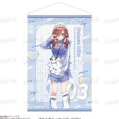 The Quintessential Quintuplets Specials 2 Double-Sided Tapestry Miku Nakano: Jersey Maid Ver.