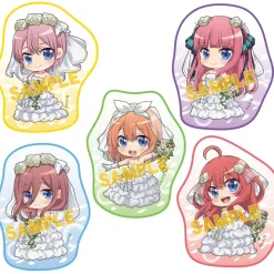 The Quintessential Quintuplets Diecut Mini Towel