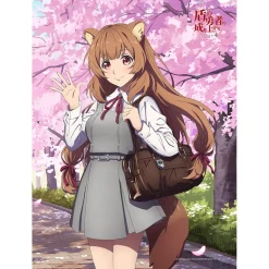 The Rising of the Shield Hero Season 4 W Suede B2 Tapestry Raphtalia: School Style Ver.