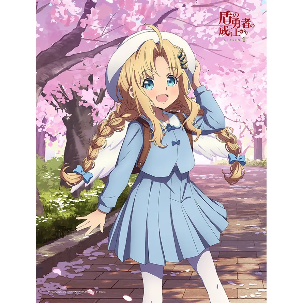 The Rising of the Shield Hero Season 4 W Suede B2 Tapestry Filo: School Style Ver.