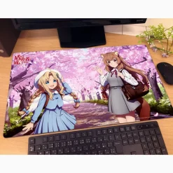 The Rising of the Shield Hero Season 4 Rubber Mat Raphtalia & Filo: School Style Ver.