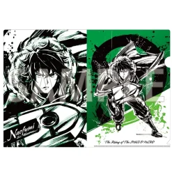 The Rising of the Shield Hero Season 3 Black Ink Painting Art Clear File Set