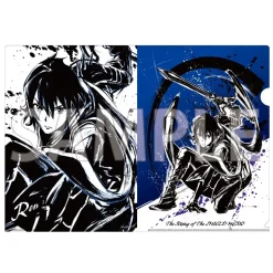 The Rising of the Shield Hero Season 3 Black Ink Painting Art Clear File Set