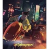 Tobista Cyberpunk 2077 & Cyberpunk: Edgerunners V & David Bike Chase