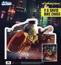 Tobista Cyberpunk 2077 & Cyberpunk: Edgerunners V & David Bike Chase