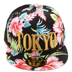 Tokyo Flower Pattern Hat: 2017 New Designs