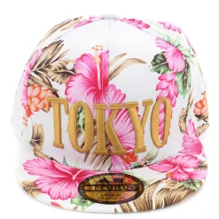 Tokyo Flower Pattern Hat: 2017 New Designs