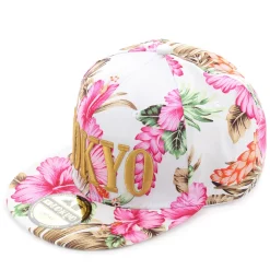 Tokyo Flower Pattern Hat: 2017 New Designs