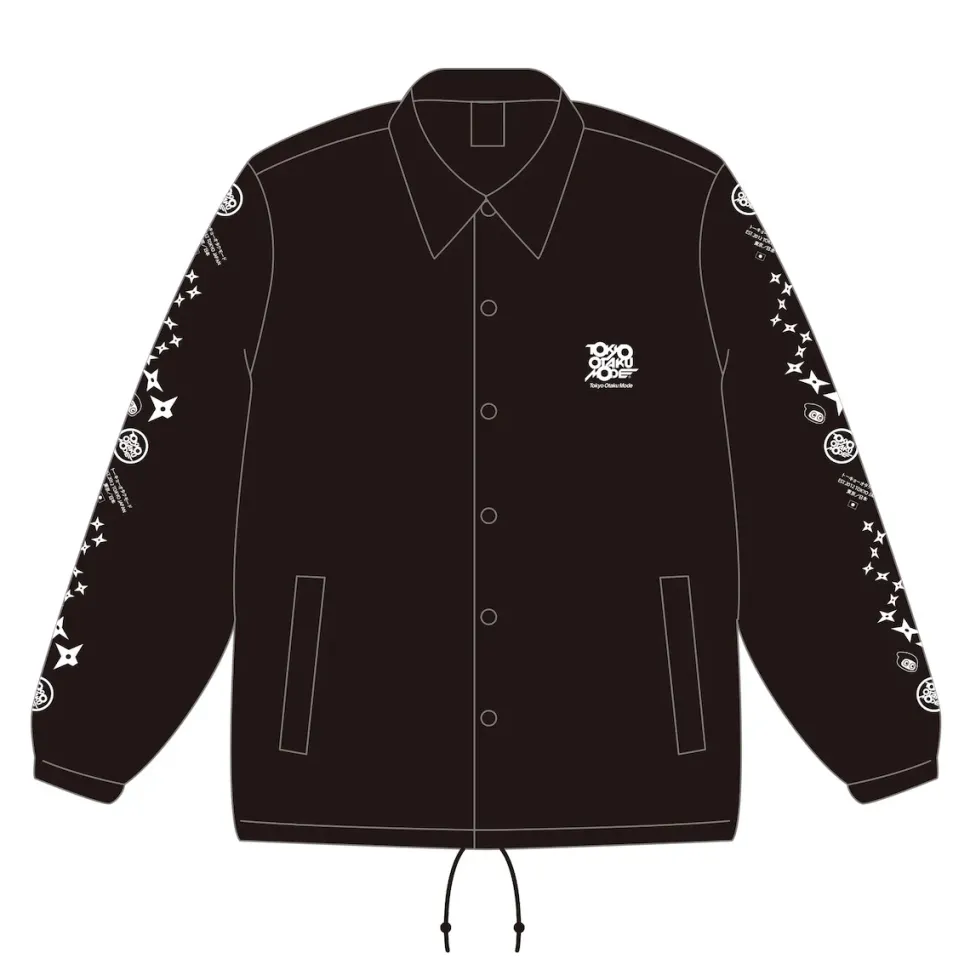 Tokyo Otaku Mode 10th Anniversary Coach Jacket Black