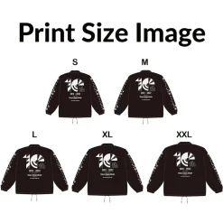 Tokyo Otaku Mode 10th Anniversary Coach Jacket Black