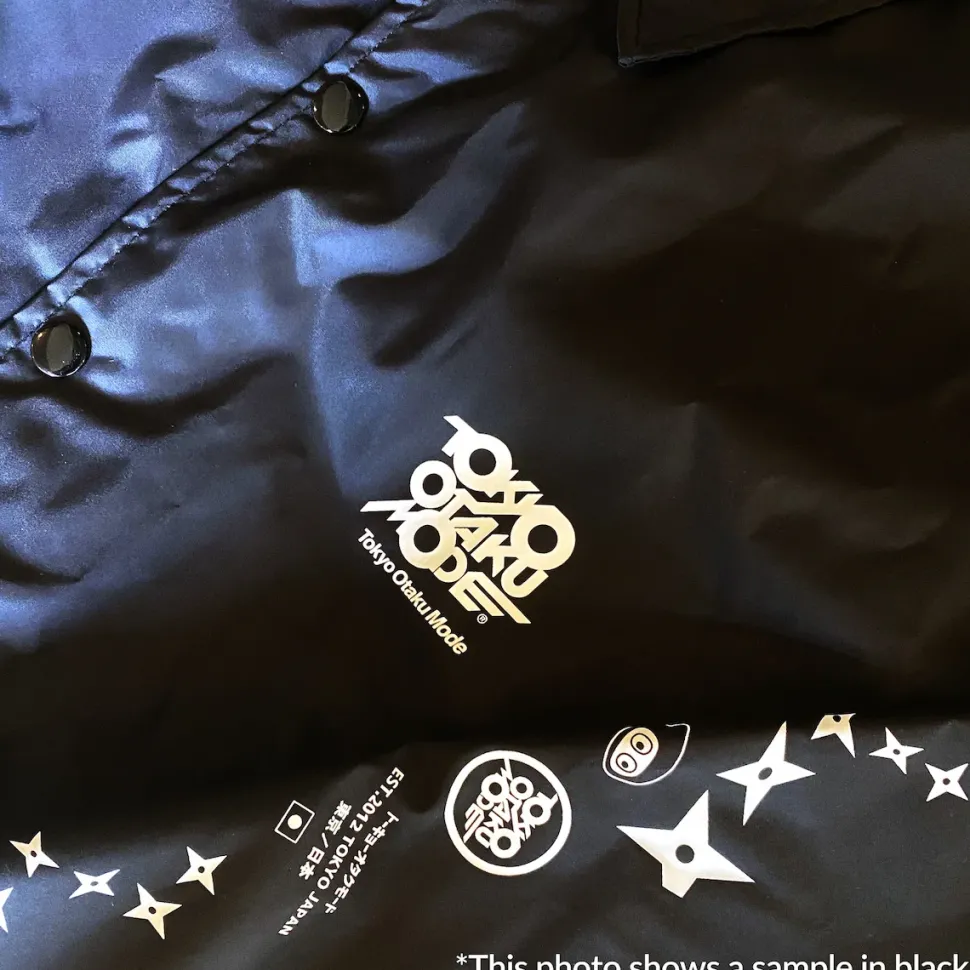 Tokyo Otaku Mode 10th Anniversary Coach Jacket Black