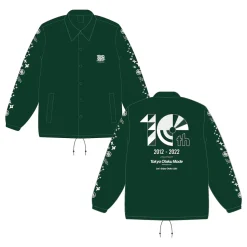 Tokyo Otaku Mode 10th Anniversary Coach Jacket Ivy Green