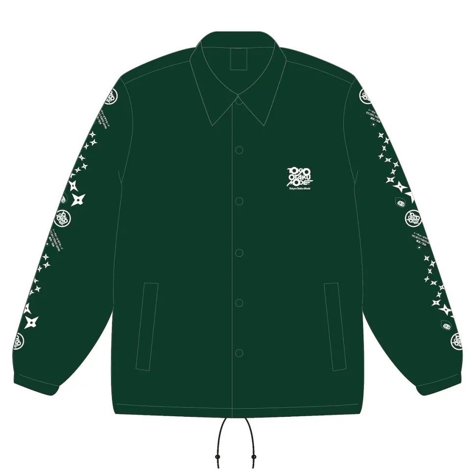 Tokyo Otaku Mode 10th Anniversary Coach Jacket Ivy Green