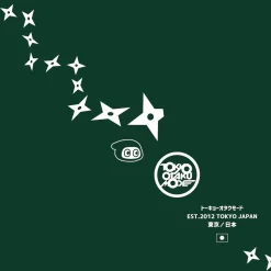 Tokyo Otaku Mode 10th Anniversary Coach Jacket Ivy Green