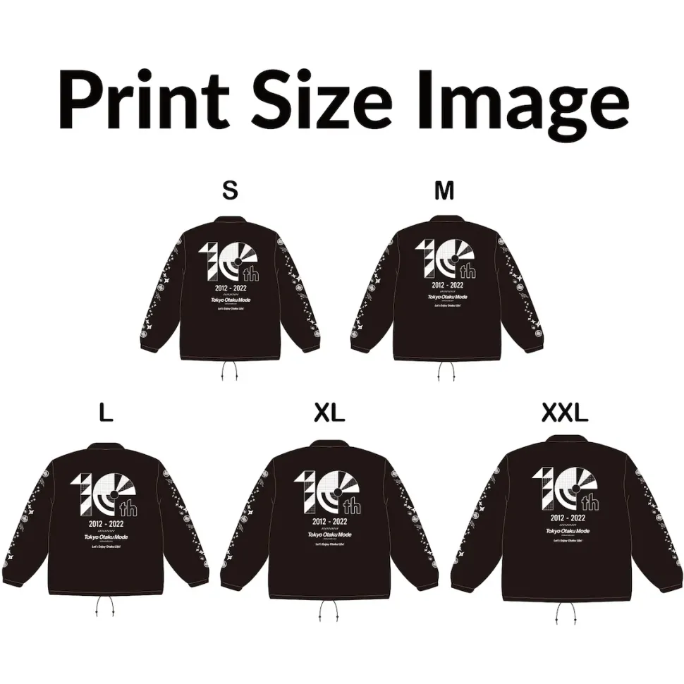 Tokyo Otaku Mode 10th Anniversary Coach Jacket Ivy Green