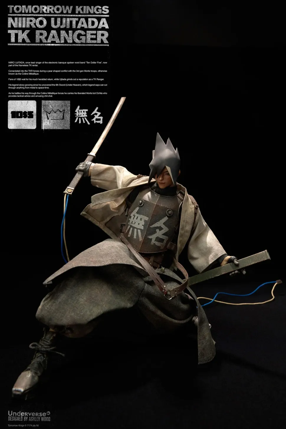 Tomorrow Kings TK Ranger Niiro Ujitada 1/6 Scale Action Figure
