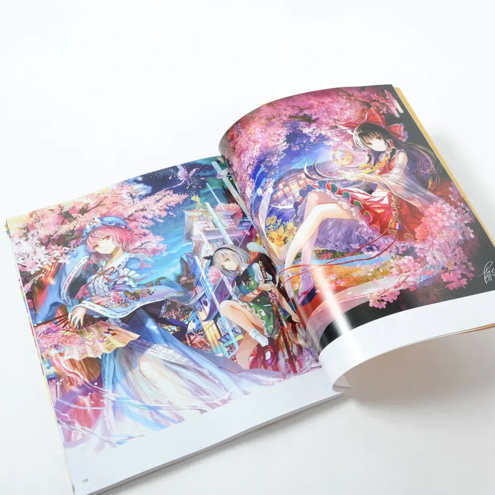 Touhou Project Coloring Guide Book: Touhou Illustration Techniques in Clip Studio Paint