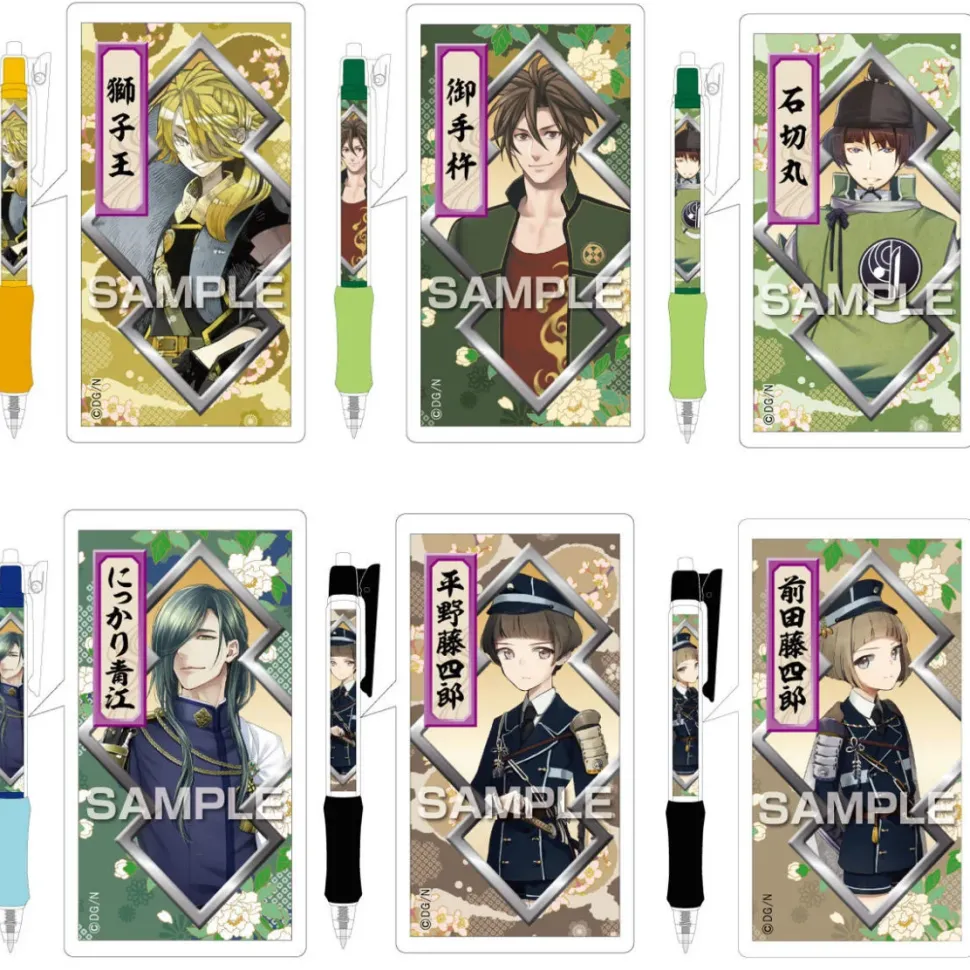 Touken Ranbu -ONLINE- Kassen Ballpoint Pens Vol. 5