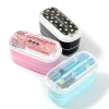 Trendy Double-Decker Bento Box