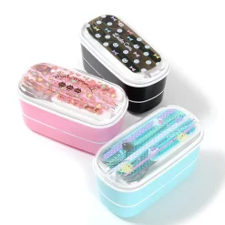 Trendy Double-Decker Bento Box