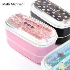 Trendy Double-Decker Bento Box