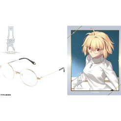 Tsukihime -A piece of blue glass moon- Collaboration Glasses Arcueid Brunestud Model w/ Bonus: Card Mirror