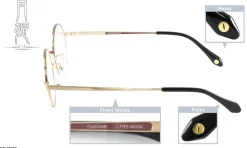 Tsukihime -A piece of blue glass moon- Collaboration Glasses Arcueid Brunestud Model w/ Bonus: Card Mirror