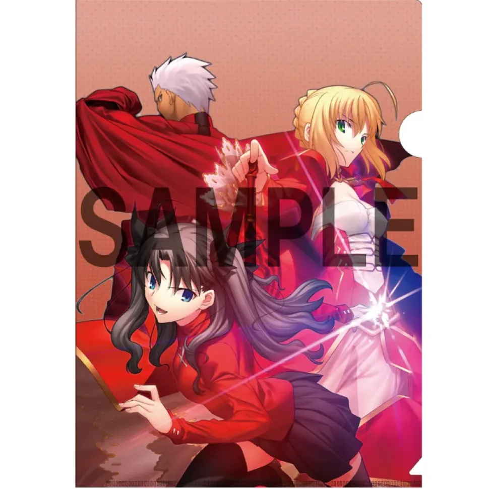 TYPE-MOON Ace Cover Illustration Clear File Folder Set