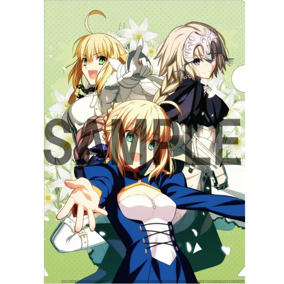 TYPE-MOON Ace Cover Illustration Clear File Folder Set