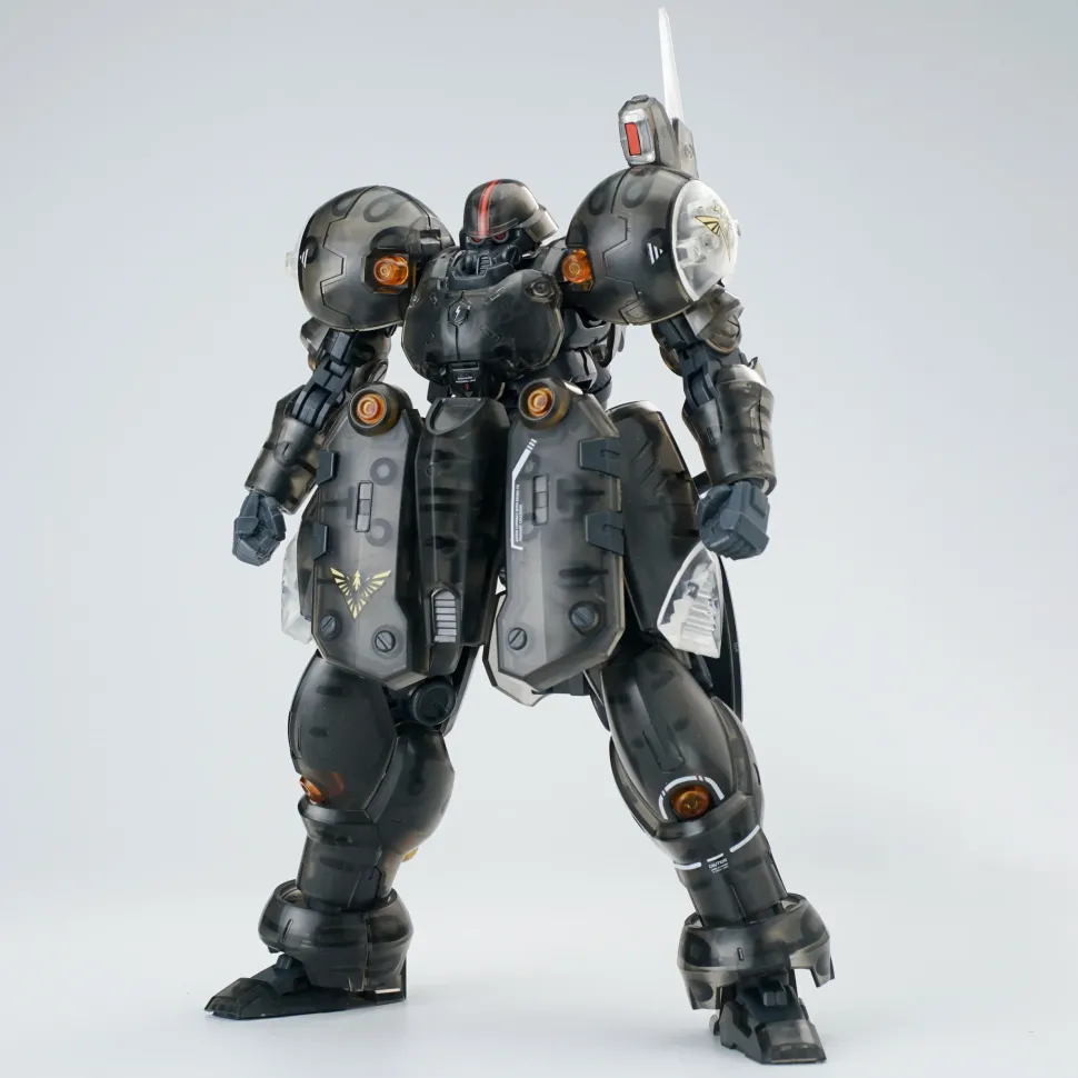 Ultra Action Trooper Series ZA-11PS Zi-kron (Transparent Black) 1/144 Scale Plastic Model Kit