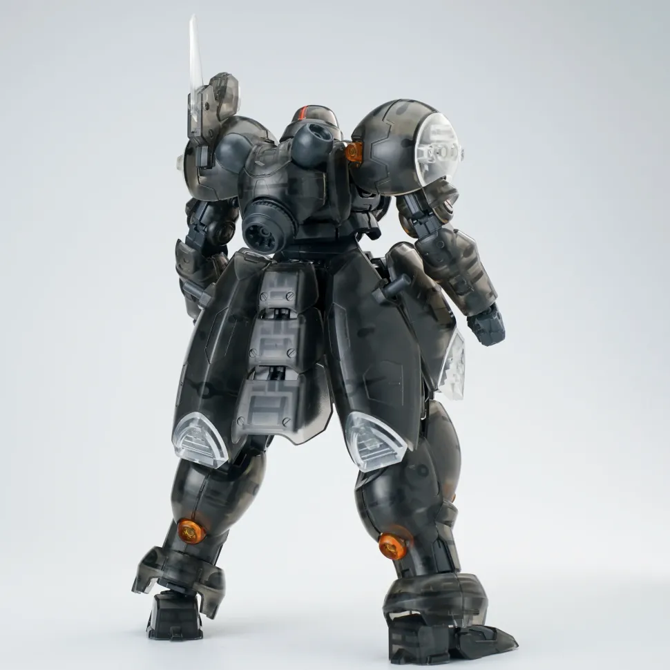 Ultra Action Trooper Series ZA-11PS Zi-kron (Transparent Black) 1/144 Scale Plastic Model Kit