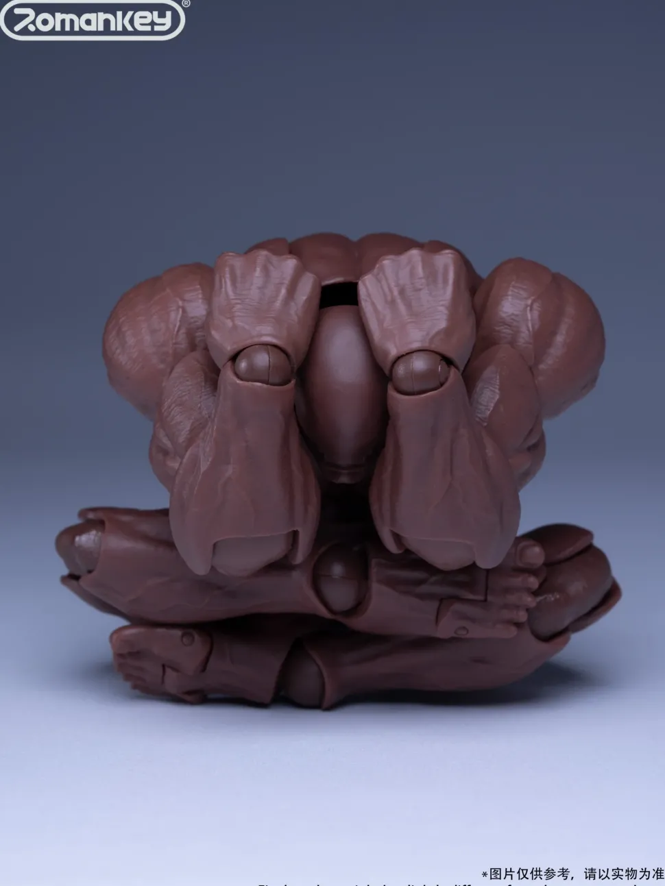 UMS003 Male Body Big Guy: Tan Skin 1/12 Scale Action Figure