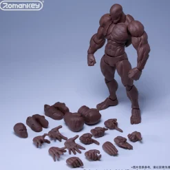 UMS003 Male Body Big Guy: Tan Skin 1/12 Scale Action Figure