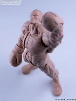 UMS003 Male Body Big Guy: White Skin 1/12 Scale Action Figure