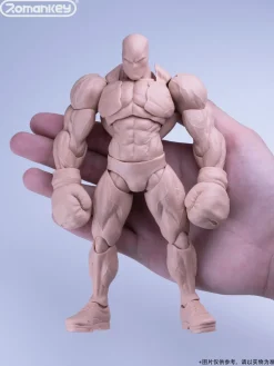 UMS003 Male Body Big Guy: White Skin 1/12 Scale Action Figure