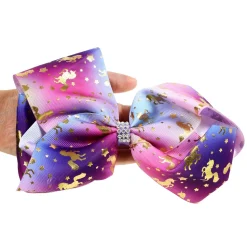 Unicorn Big Ribbon Clip
