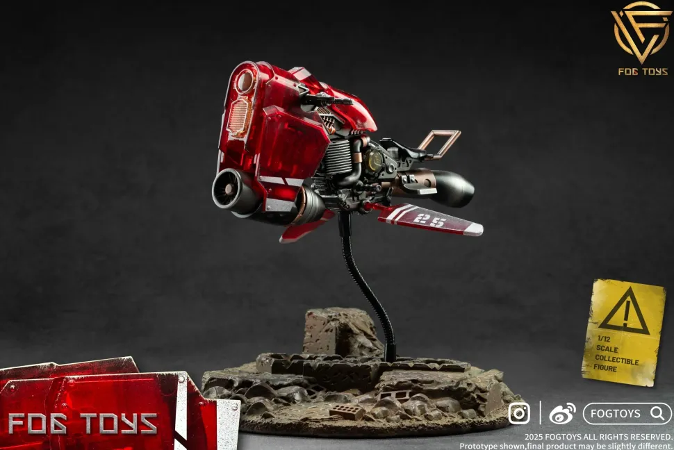 Vehicle Series Falcon: Translucent Ver. (01FT) 1/12 Scale Action Figure